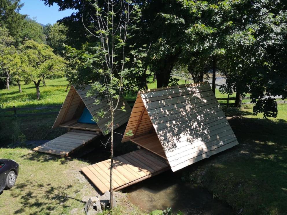 Kamp Na Otoku - Ljubno Ob Savinji Hotell Eksteriør bilde