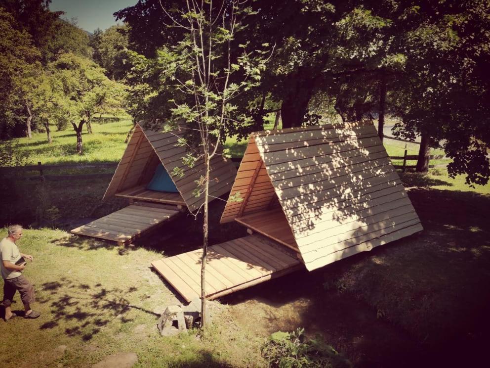 Kamp Na Otoku - Ljubno Ob Savinji Hotell Eksteriør bilde