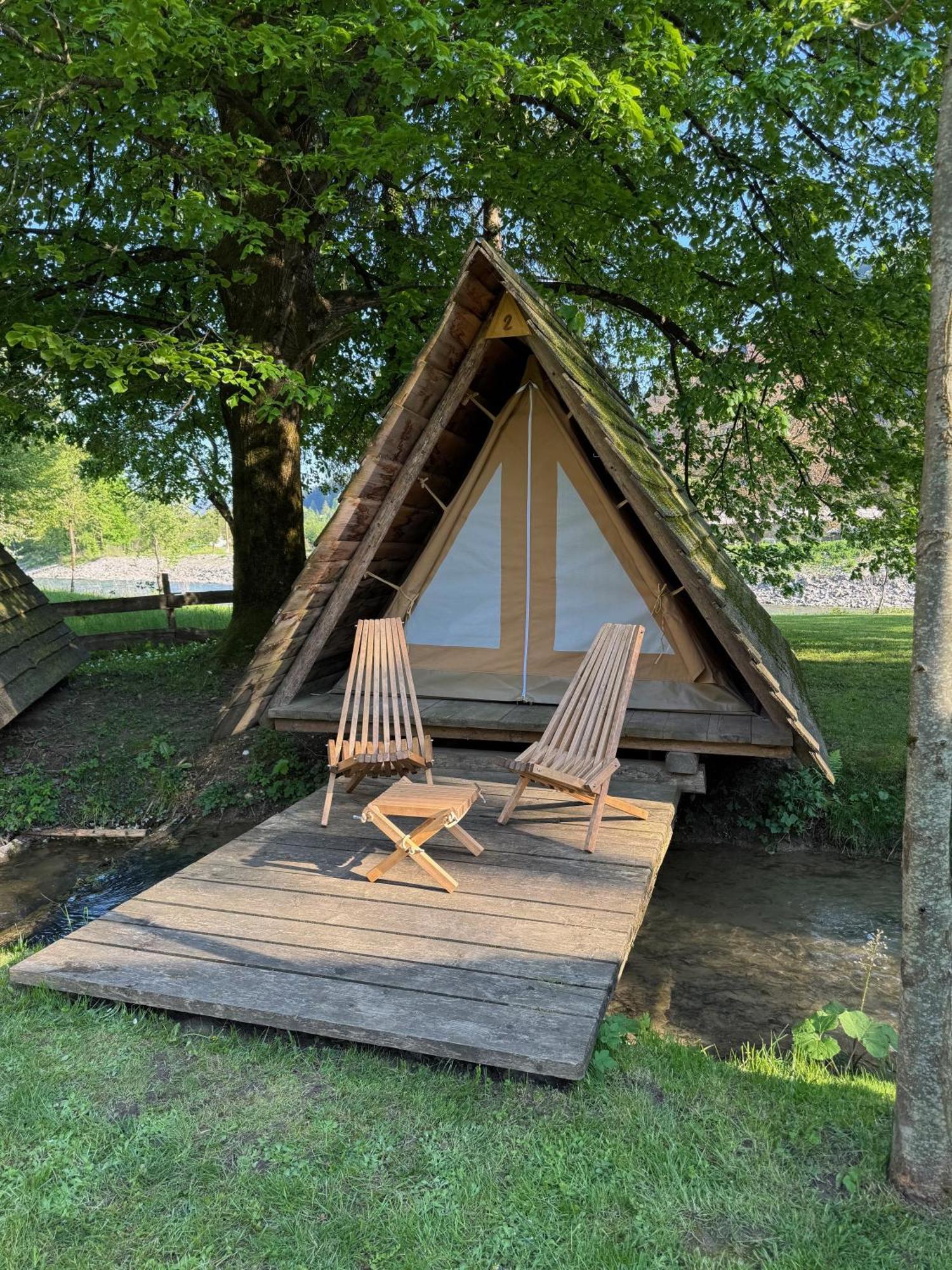Kamp Na Otoku - Ljubno Ob Savinji Hotell Eksteriør bilde